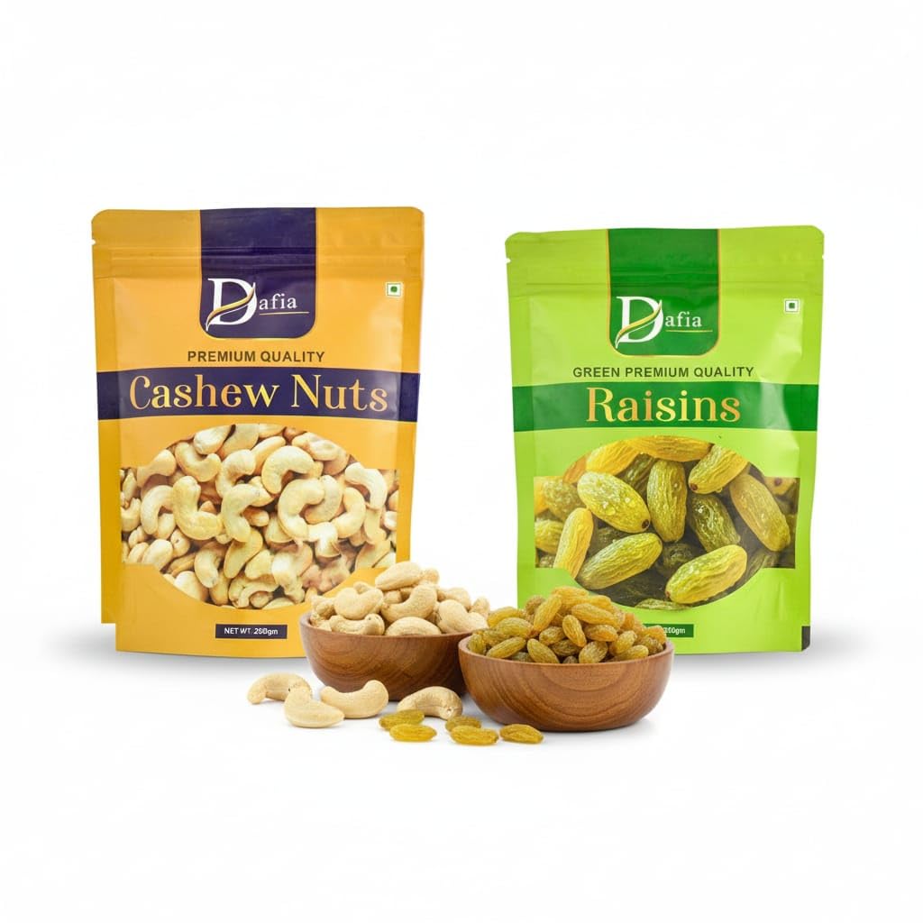 Dafia Premium Cashew & Raisins Combo - 400g