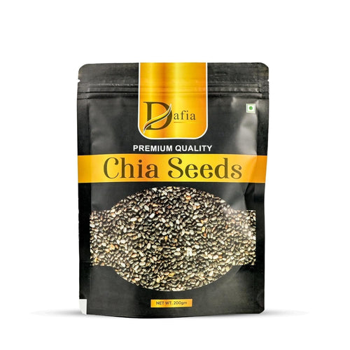 Dafia Premium Almonds & Chia Seeds Combo - 400g