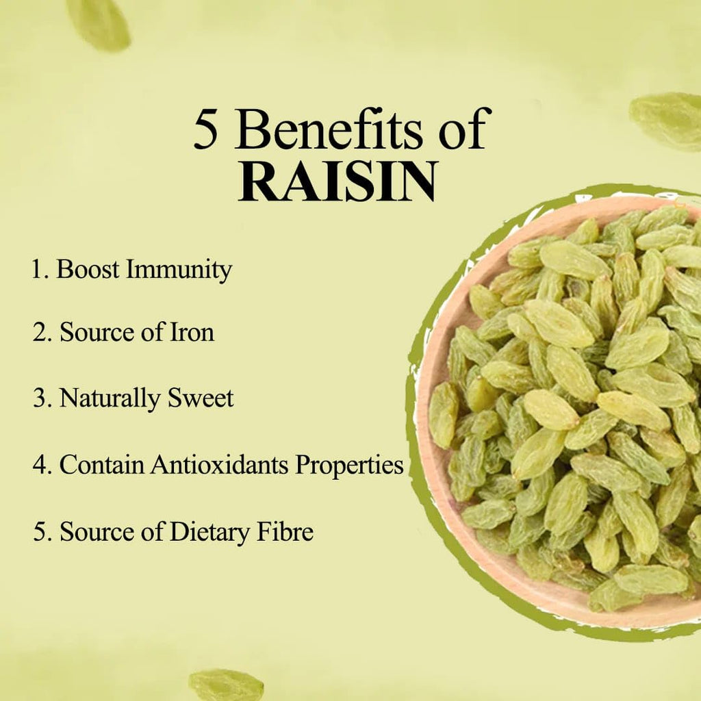Dafia Raisins - Sun-Dried Kishmish 200gX5 1 kg